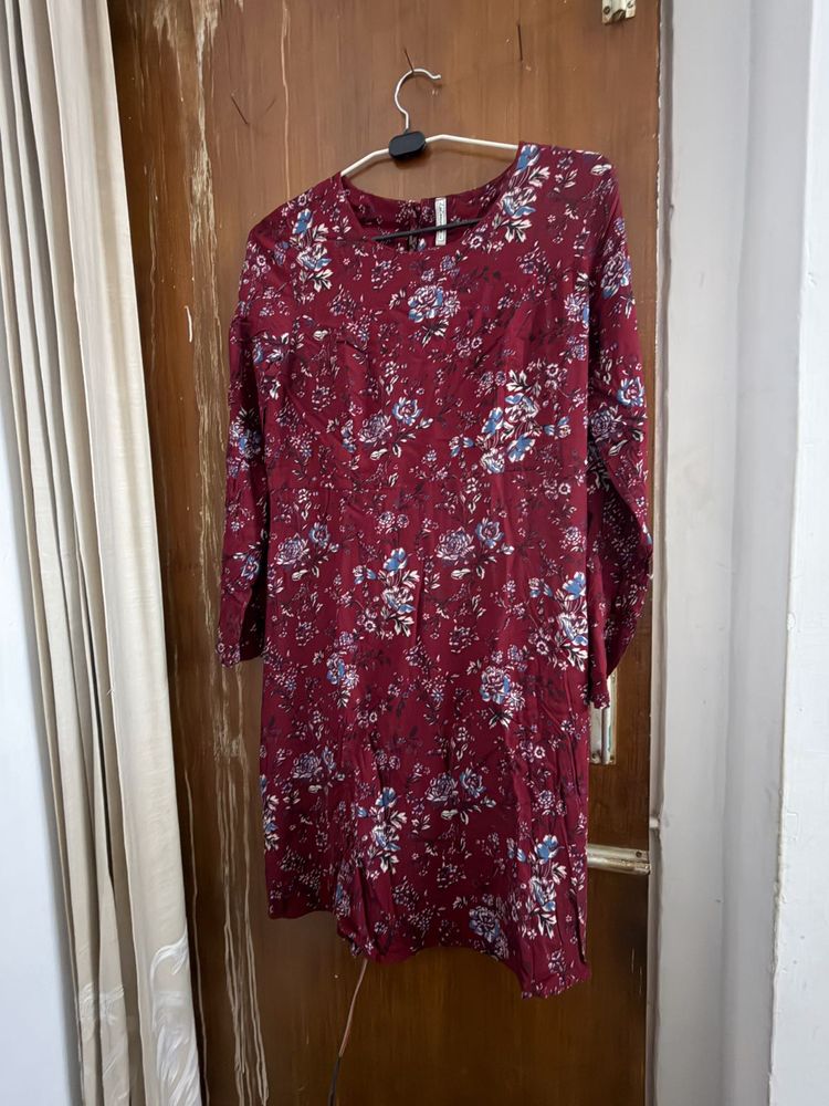 Floral Print Dress by lee cooper
