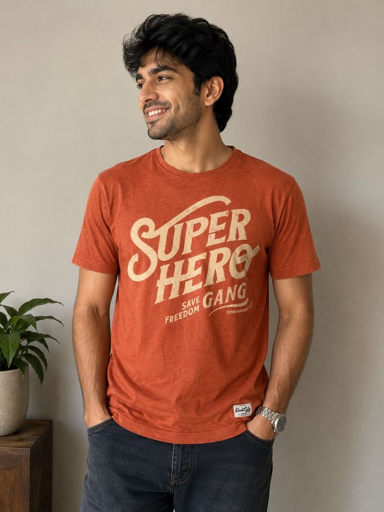 Men's "Super Hero" Graphic T-Shirt