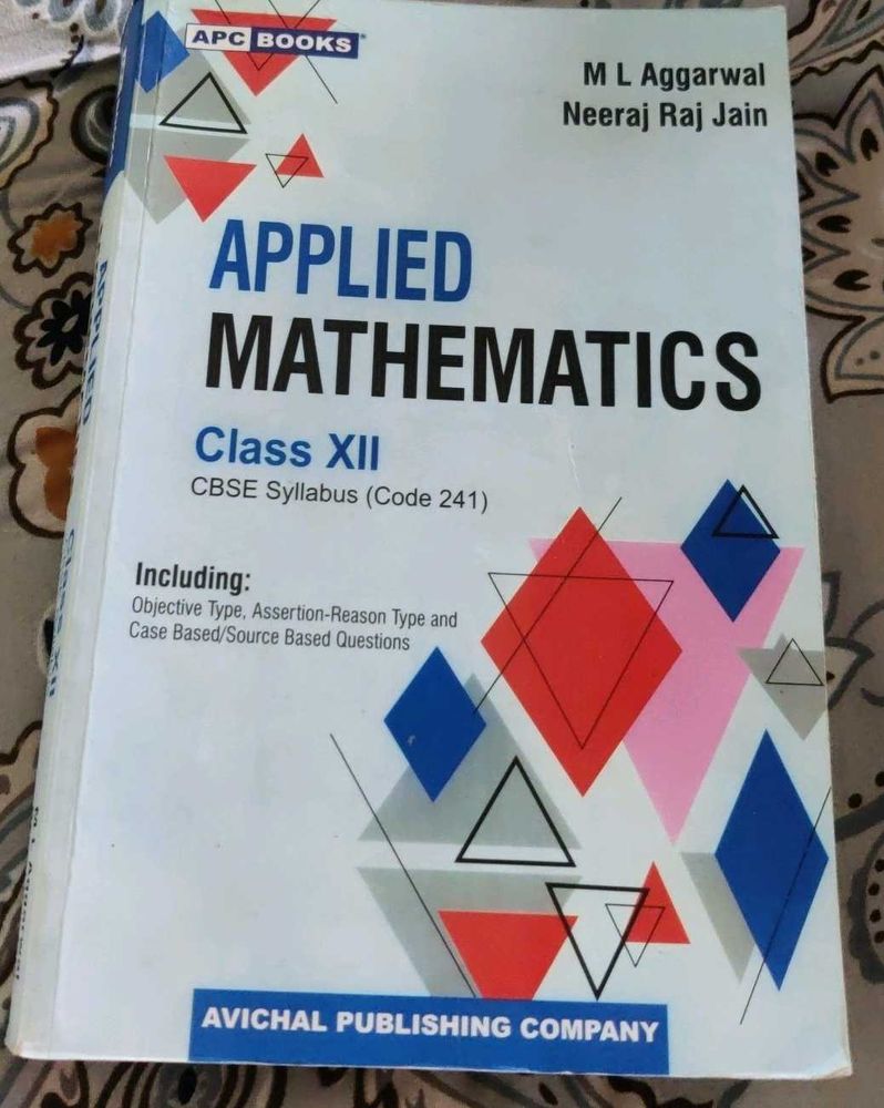 Applied Mathematics class 12 cbse syllabus