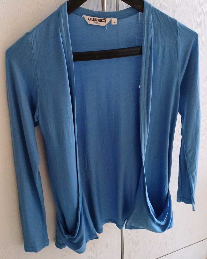 BLUE SHRUG