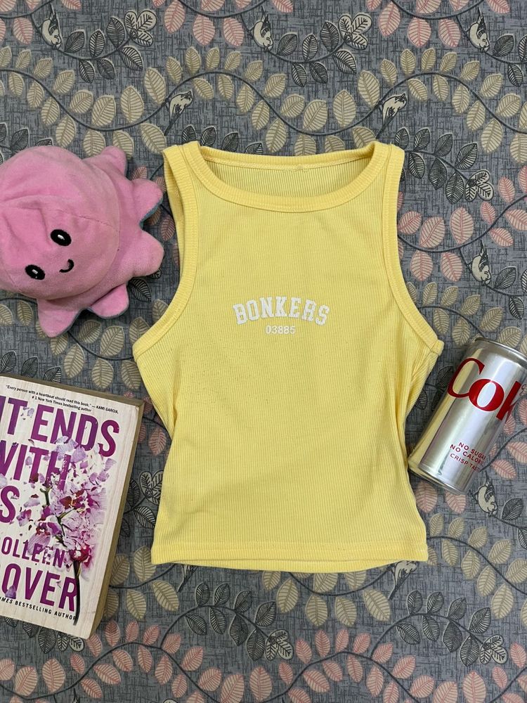 "Bonkers" Ribbed Tank Top