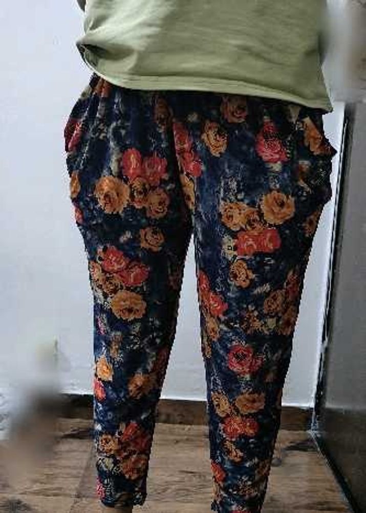 Floral Print Palazzo Pants