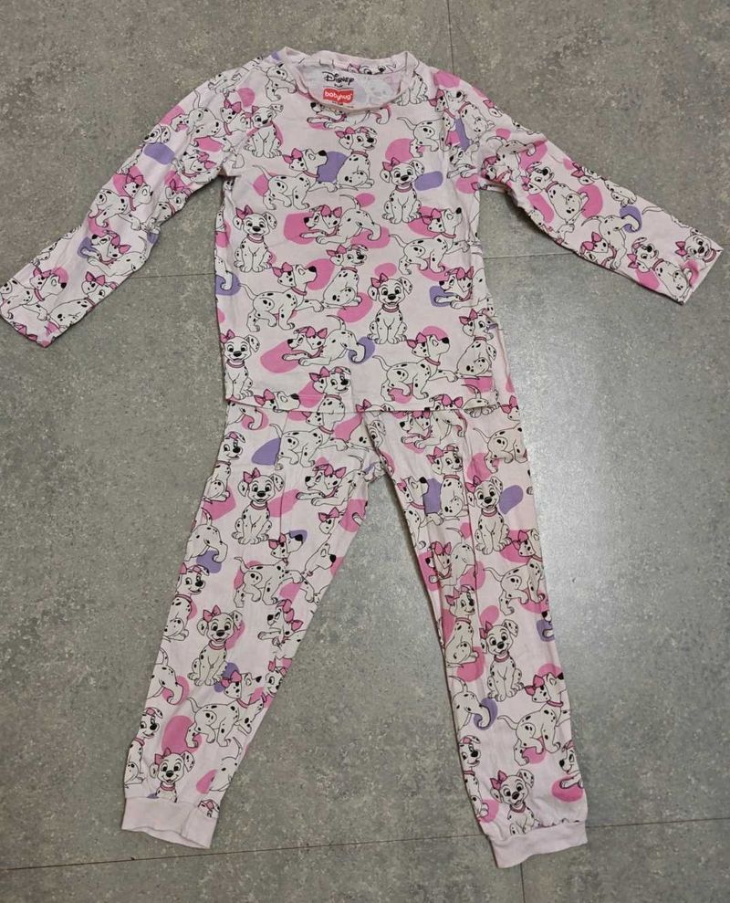Babyhug Disney 101 Dalmatians Pajama Set