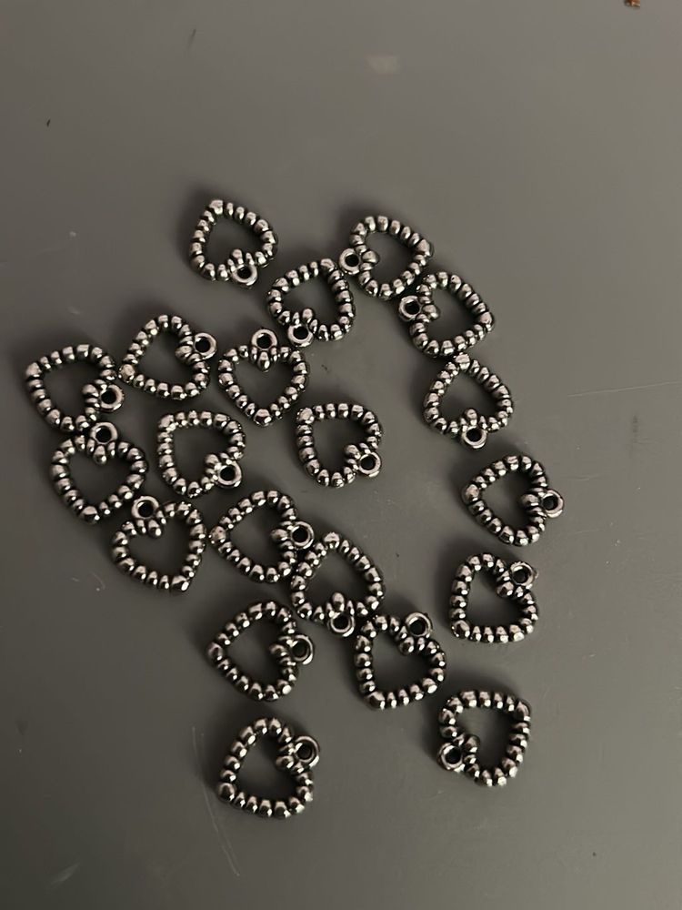Heart Charms for Jewelry Making