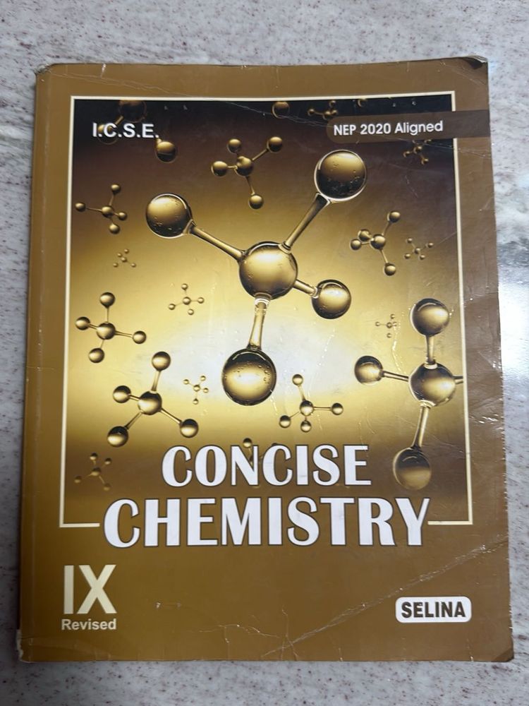 Concise Chemistry Class 9 ICSE Book