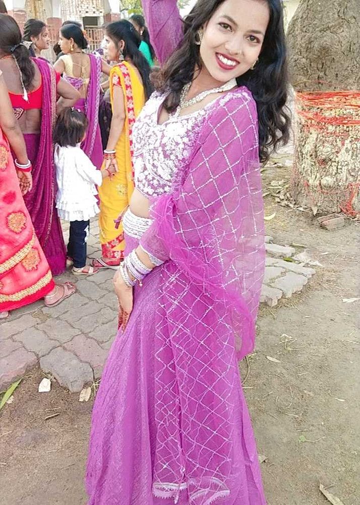Beautiful Purple Lehenga Choli Set