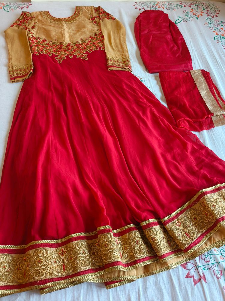 Heavy Embroidered Gown
