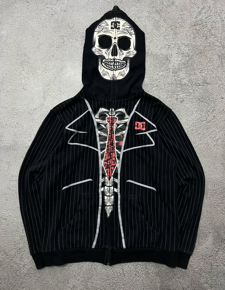 Rare Dc skull zipper