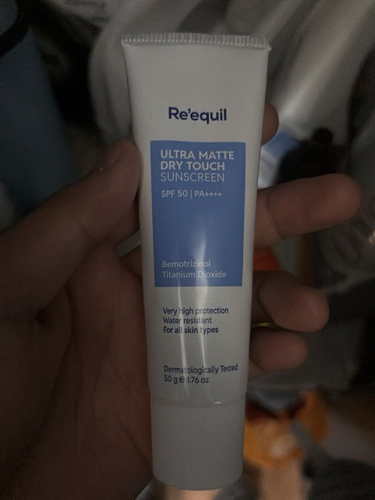 Re'equil Ultra Matte Dry Touch Sunscreen SPF 50