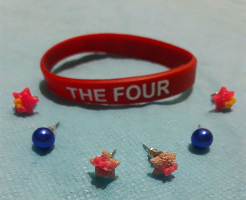 "The FOUR" Band &amp; Ear Tops