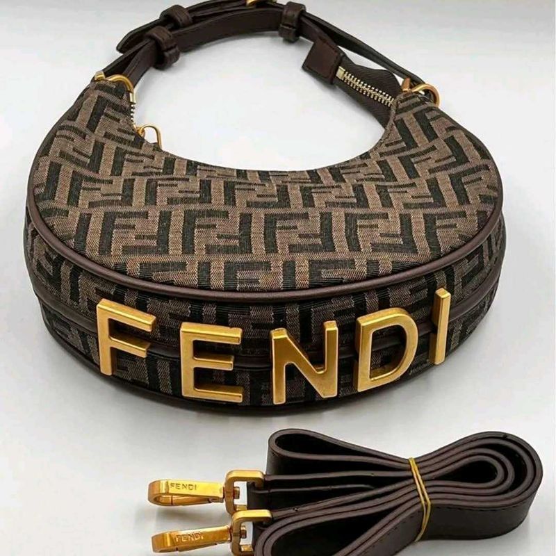 Fendi Monogram Hobo Bag