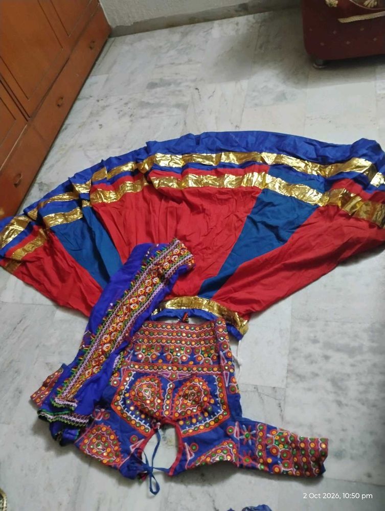 Embroidered Lehenga Choli Set with dupatta