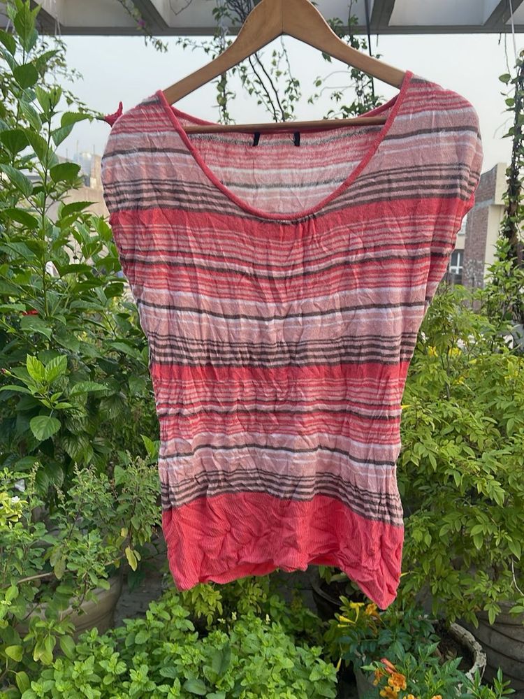 Striped Casual Top