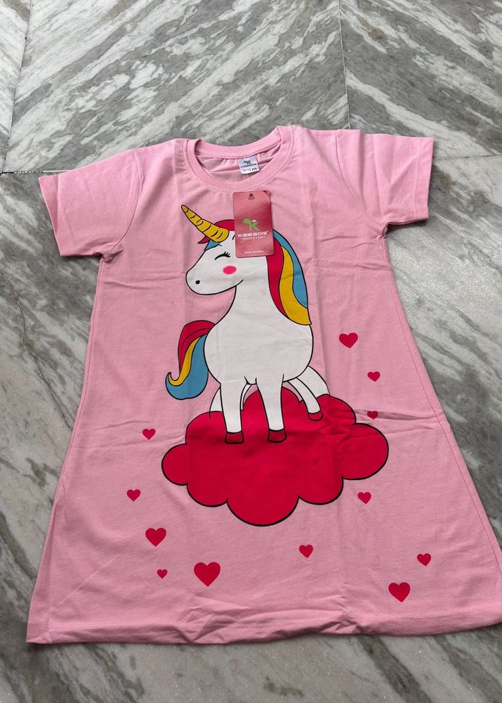 Cute Unicorn Dress for Girls