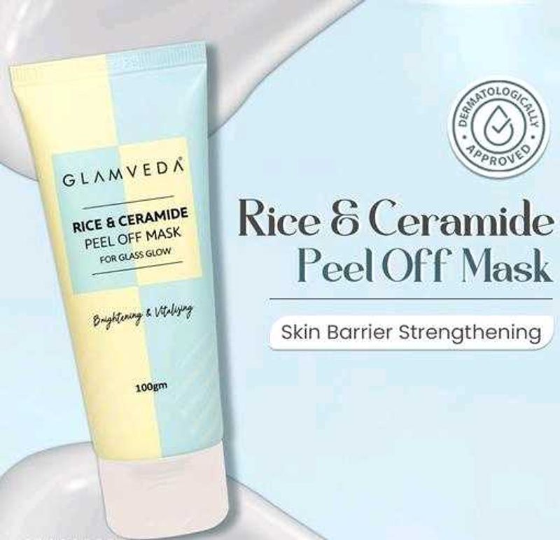 Glamveda Rice &amp; Ceramide Peel Off Mask