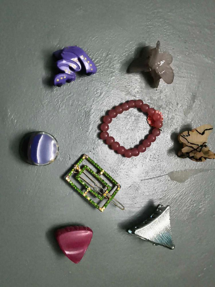Assorted Hair Clips &amp; Bracelet Set