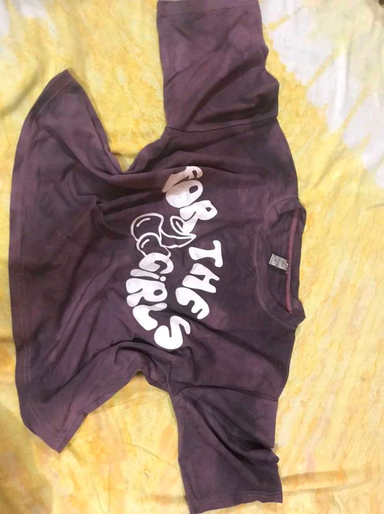 Graphic Print T-Shirt for Girls