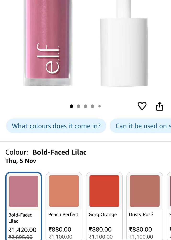Elf lilac blush