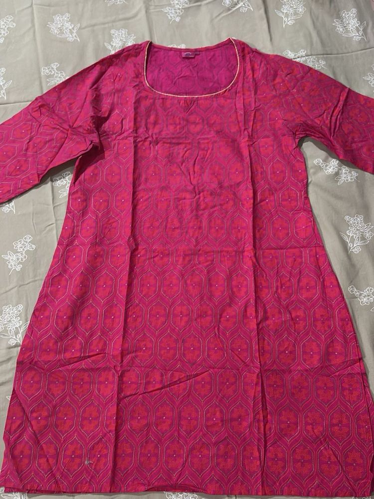 Rose Pink Kurta
