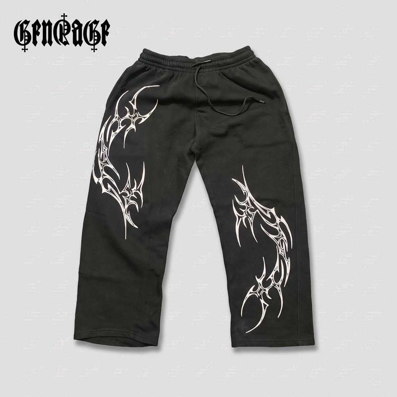 Grateage Homegrown Y2K Tribal Print Sweatpants