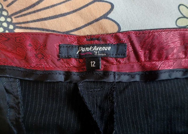 Formal Trousers Park Avenue With Pocket