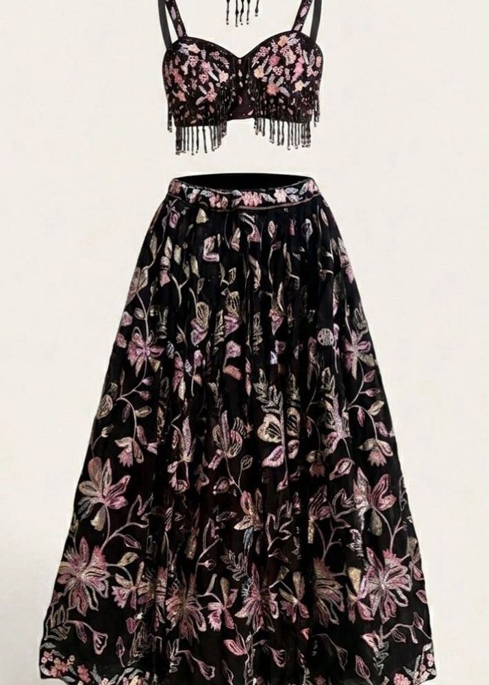 Embroidered Lehenga Choli Set