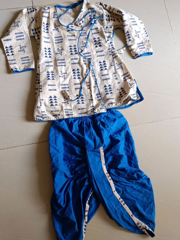 Beautiful Kurta Pjama Set For Kids Pure Cotton