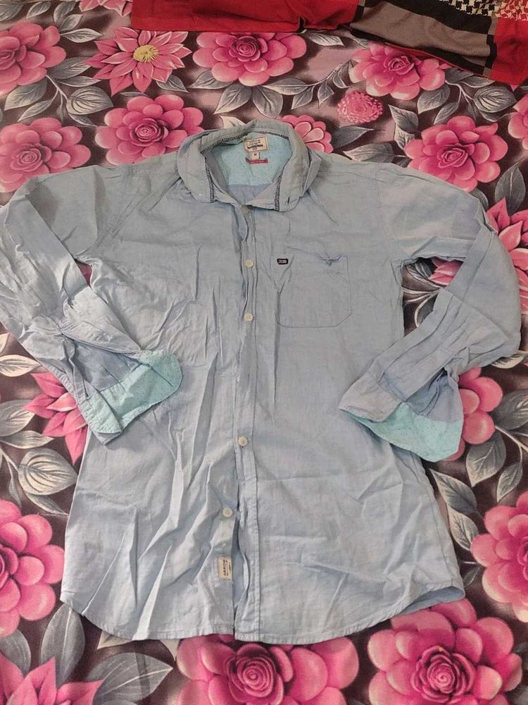 Light Blue Casual Shirt