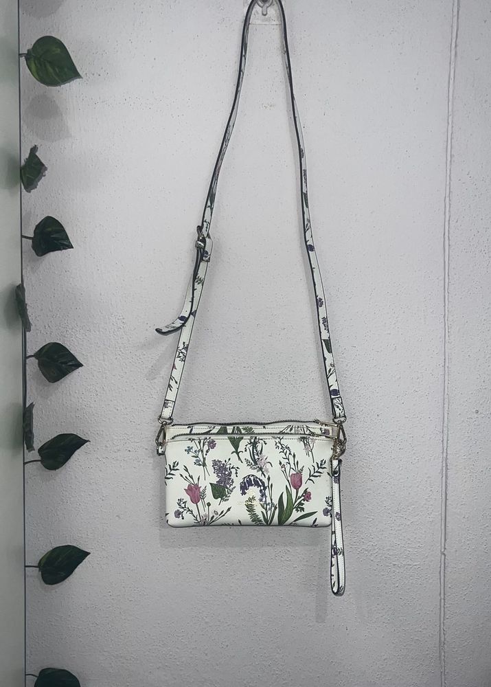 Floral crossbody bag