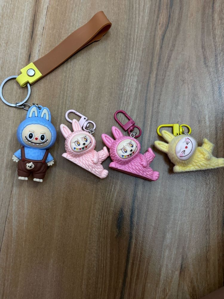 Cute Labubu Keychains