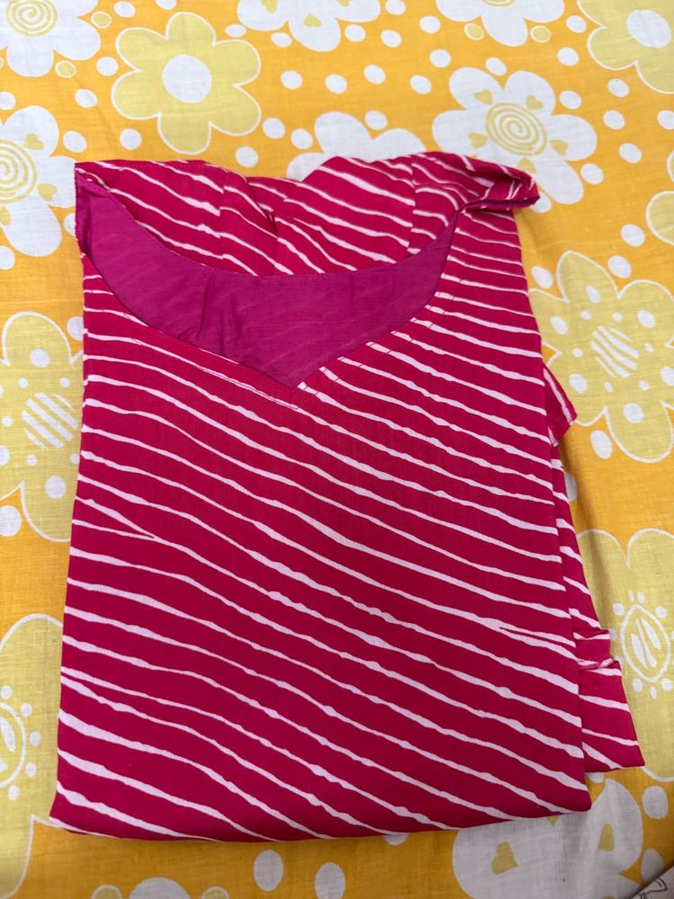 Striped Pink Top
