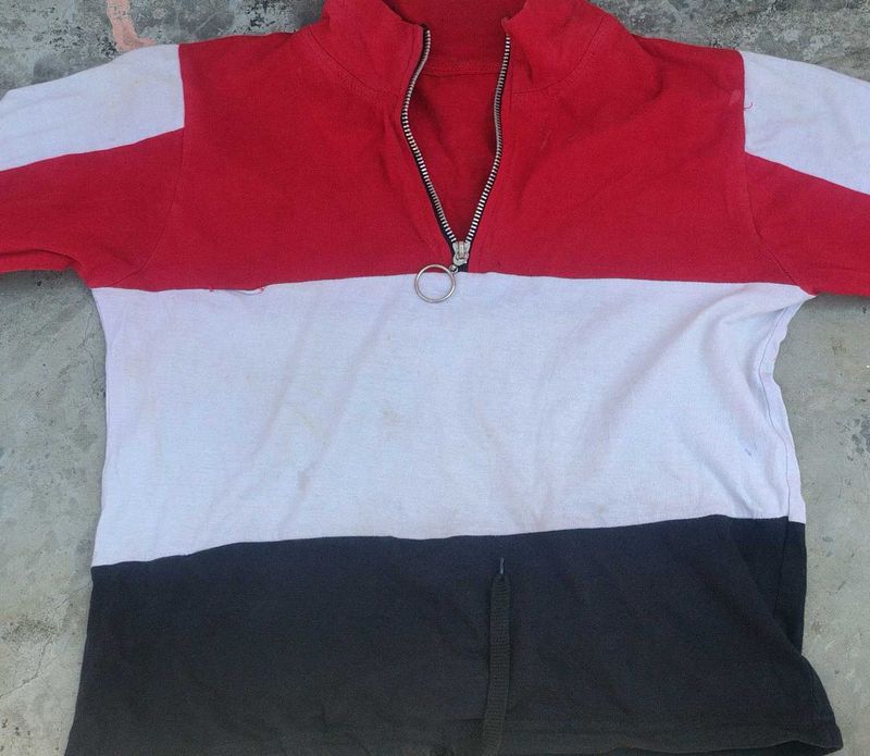 Colorblock Long Sleeve T-Shirt