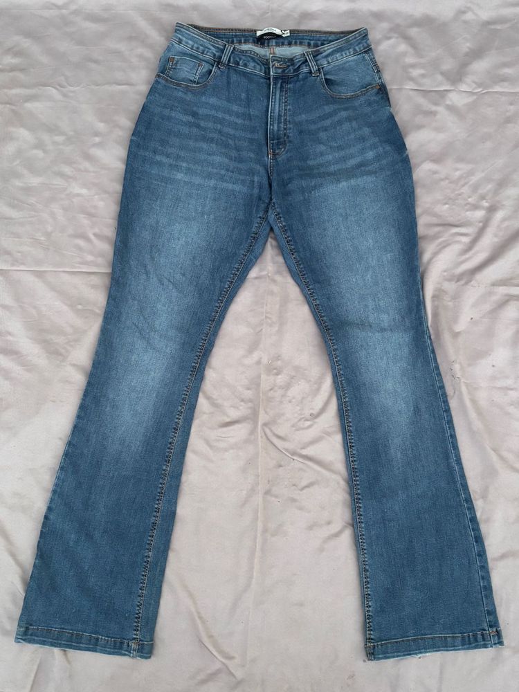 Classic Blue Flare Jeans