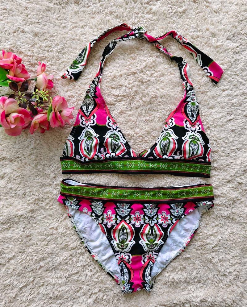 Vibrant Print Bikini Set