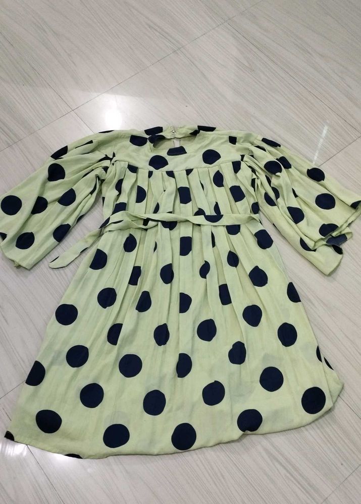 Polka Dot Mini Dress