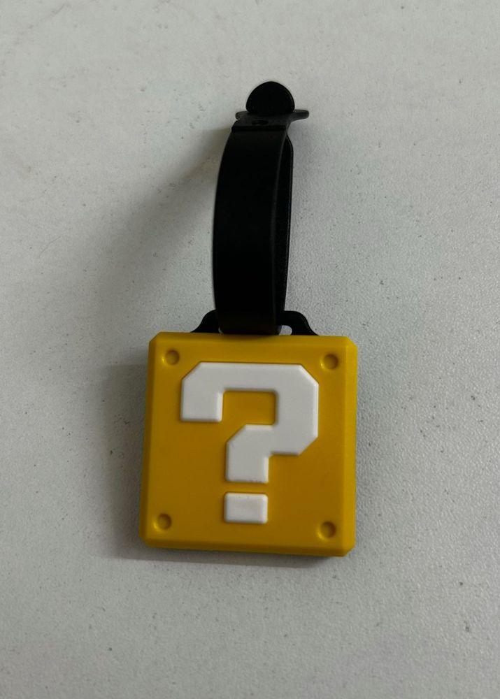 Super Mario Question Block Keychain