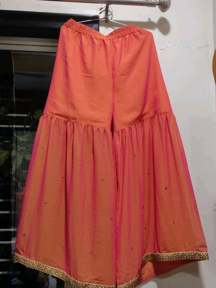 A Pink+orange Shade Sarara
