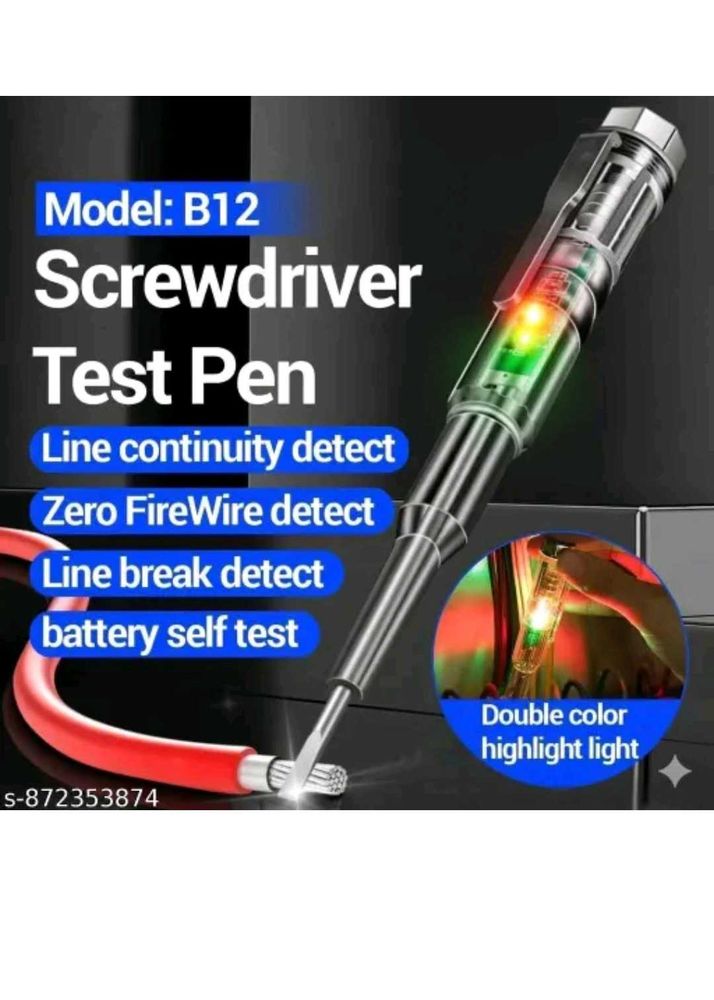 Screwdriver Test Pen B12🔥♥️🤩