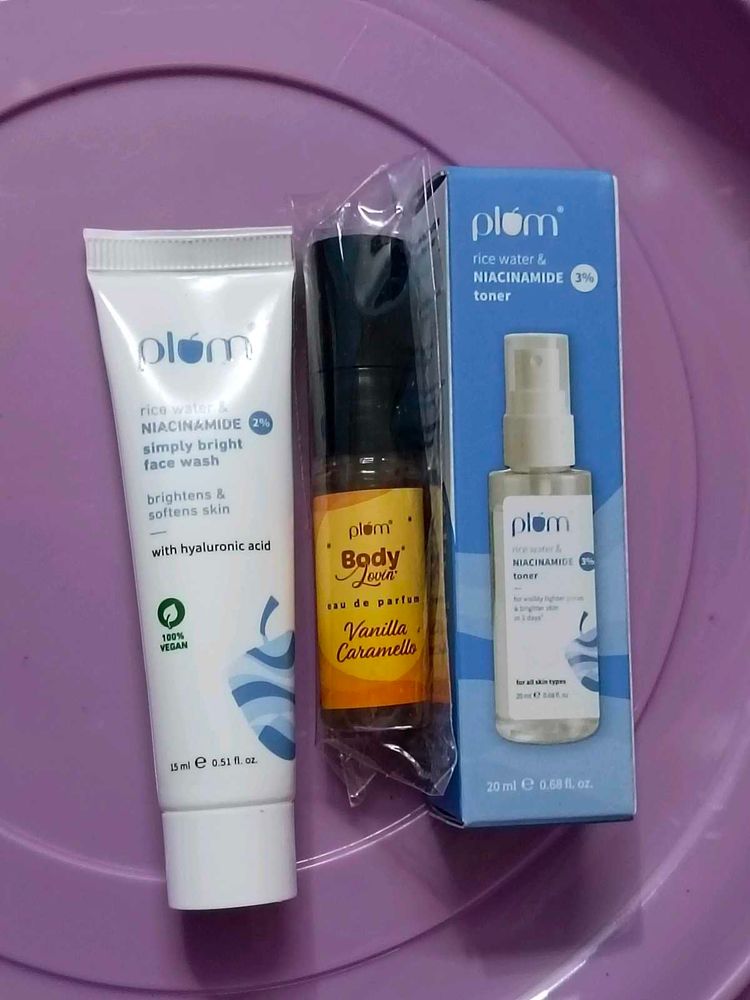 Plum Rice Water &amp; Niacinamide Set