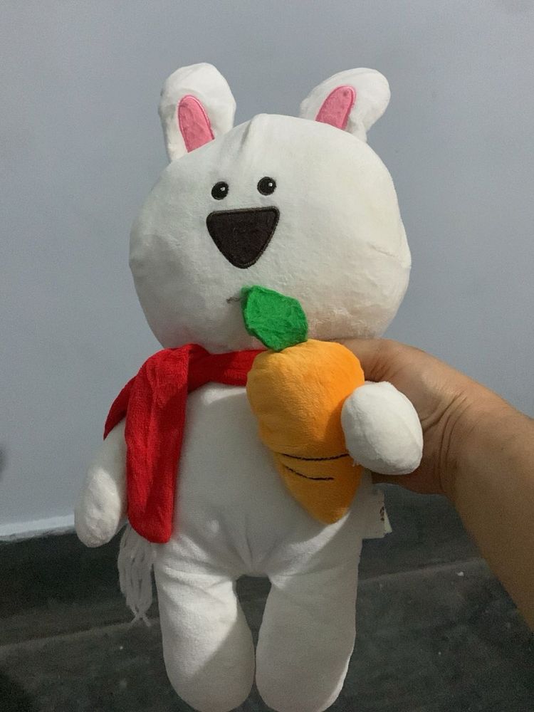 Cute Bunny Plush Toy with Carrot