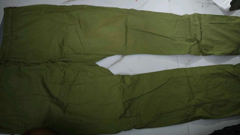 Olive Green Cargo Pants