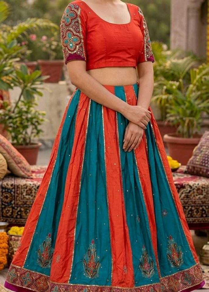 Designer Embroidered lehanga set