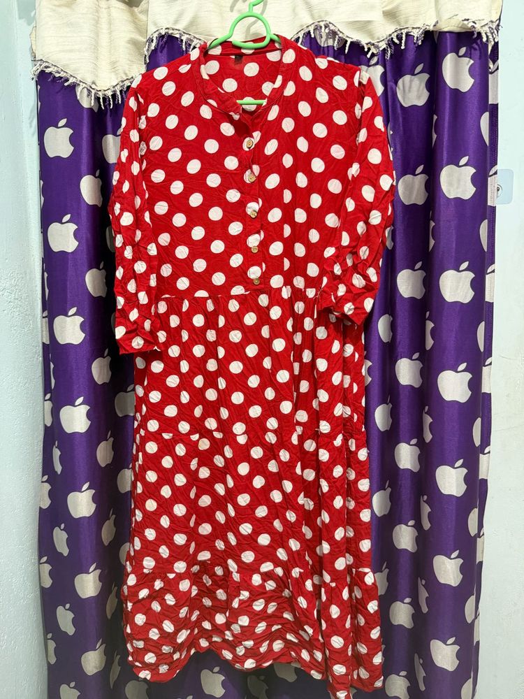 Red Polka Dot dress