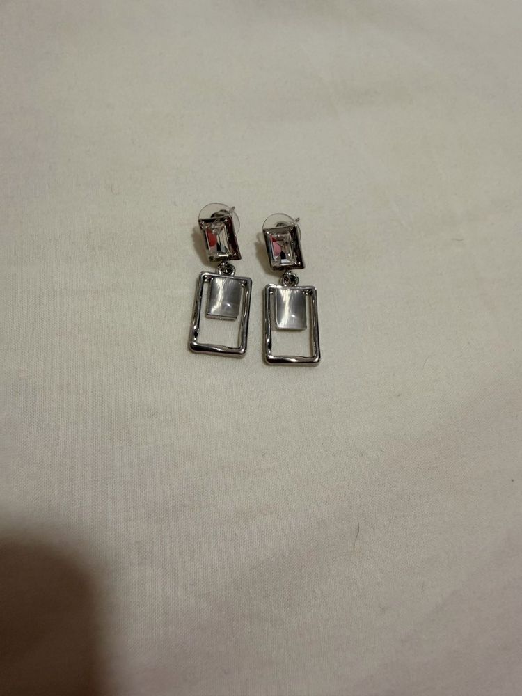 Geometric Drop Earrings