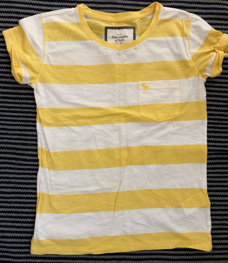 Abercrombie &amp; Fitch Striped T-Shirt
