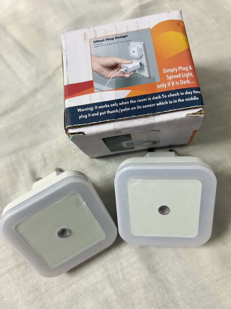 Chillyfit 2 Pack Night Lamp Sensor Light