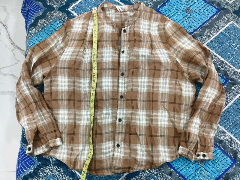 Cozy Plaid Long Sleeve Shirt