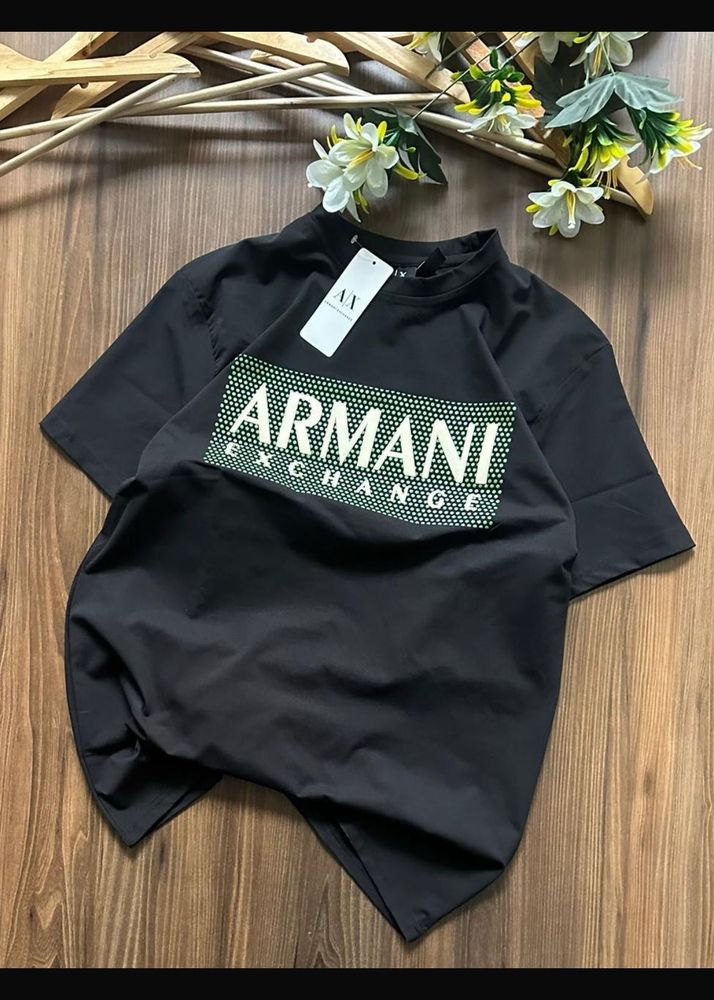 Armani Exchange Black T-Shirt
