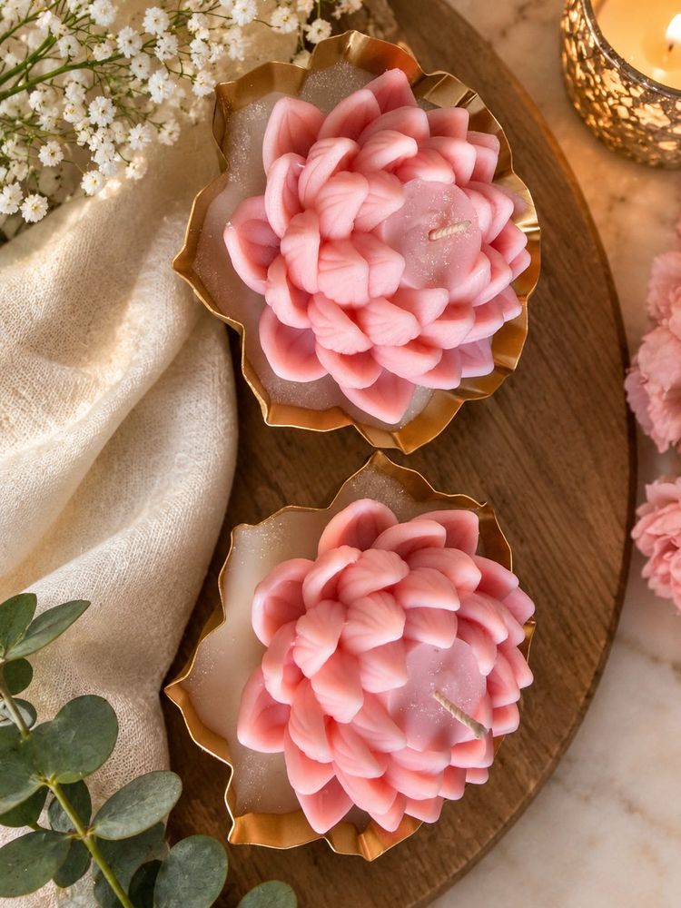 urli lotus candles