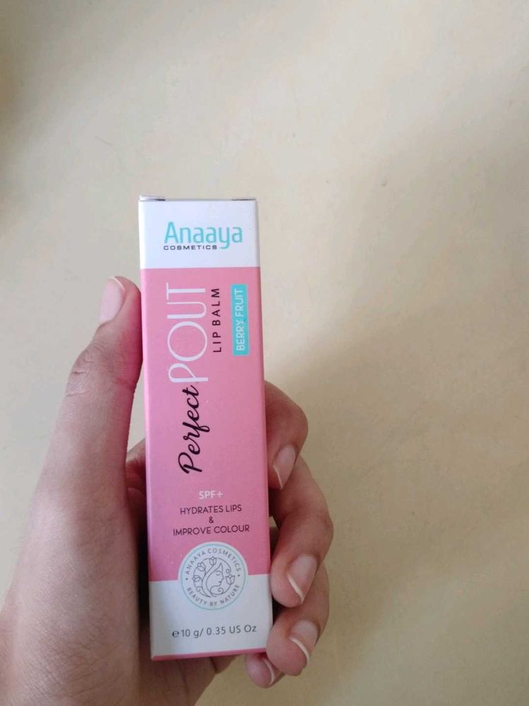 Anaaya Perfect Pout Lip Balm Berry Fruit